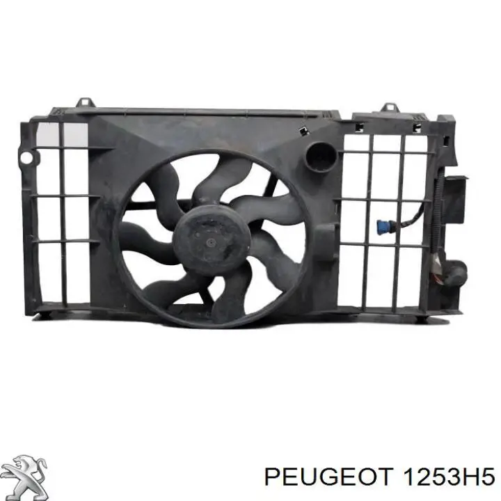 1253H5 Peugeot/Citroen ventilador del motor