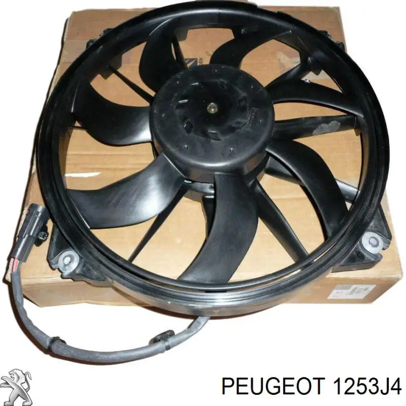 1253J4 Peugeot/Citroen ventilador del motor