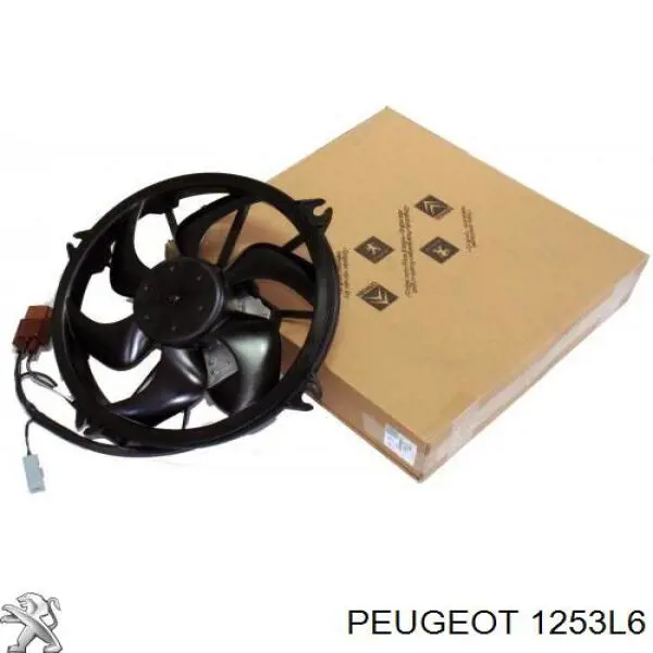 1253L6 Peugeot/Citroen ventilador del motor