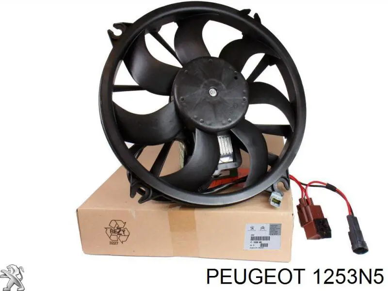 Ventilador del motor 1253N5 Peugeot/Citroen