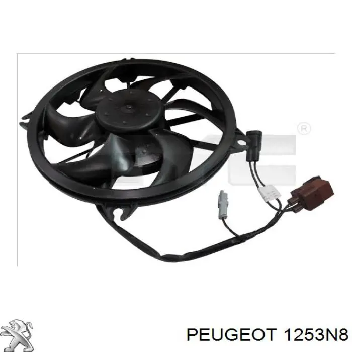 Ventilador de radiador Peugeot/Citroen 1253N8 precio, desde 157,79 EUR