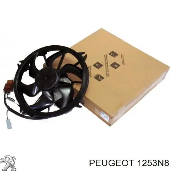 1253N8 Peugeot/Citroen ventilador del motor