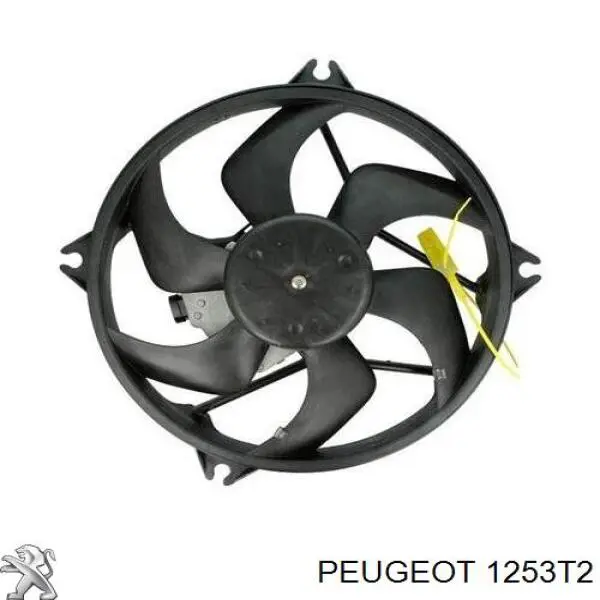 1253T2 Peugeot/Citroen ventilador del motor