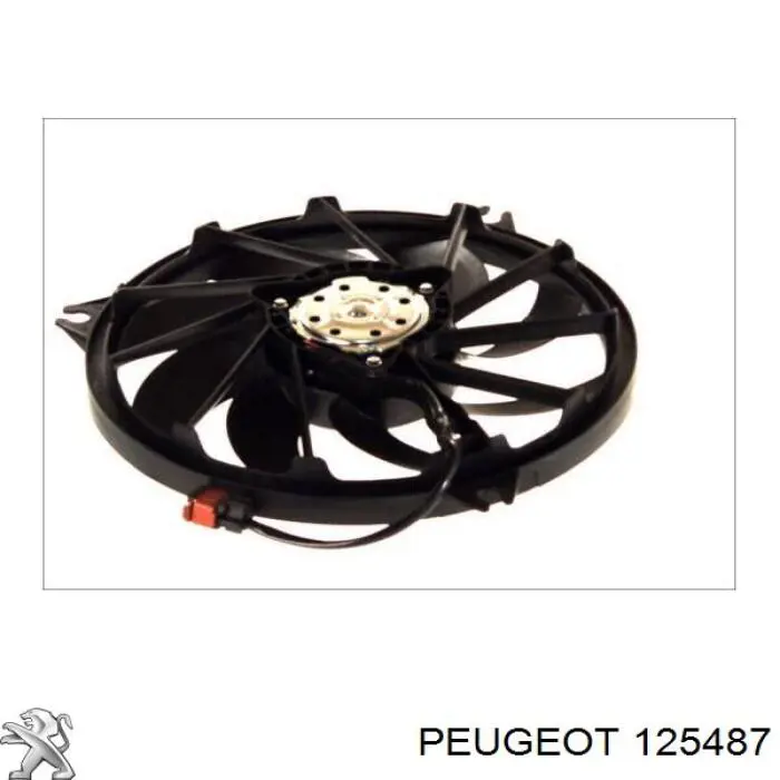 125487 Peugeot/Citroen ventilador del motor