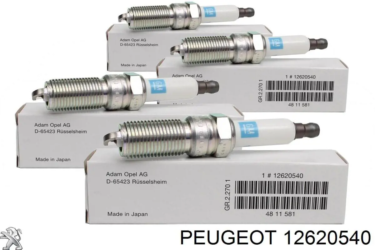 Comprar 12620540 Peugeot/Citroen Bujía de encendido