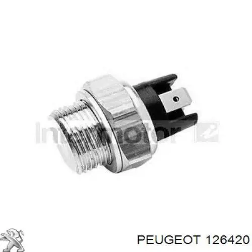 126420 Peugeot/Citroen sensor, temperatura del refrigerante (encendido el ventilador del radiador)