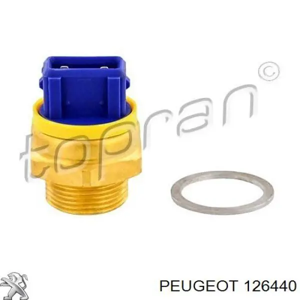 126440 Peugeot/Citroen Interruptor térmico
