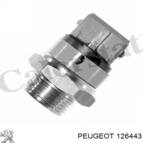 126443 Peugeot/Citroen sensor, temperatura del refrigerante (encendido el ventilador del radiador)