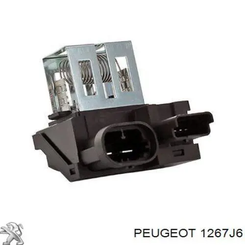 Control De Velocidad De El Ventilador De Enfriamiento (Unidad De Control) para Peugeot 508 