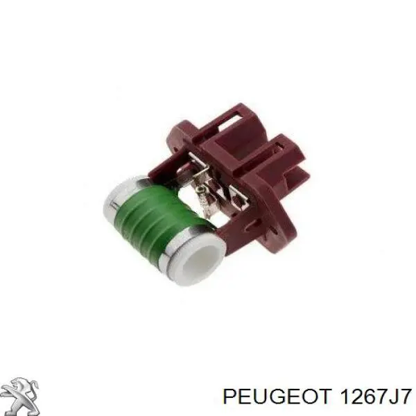 Comprar 1267J7 Peugeot/Citroen Resistencia de calefacción