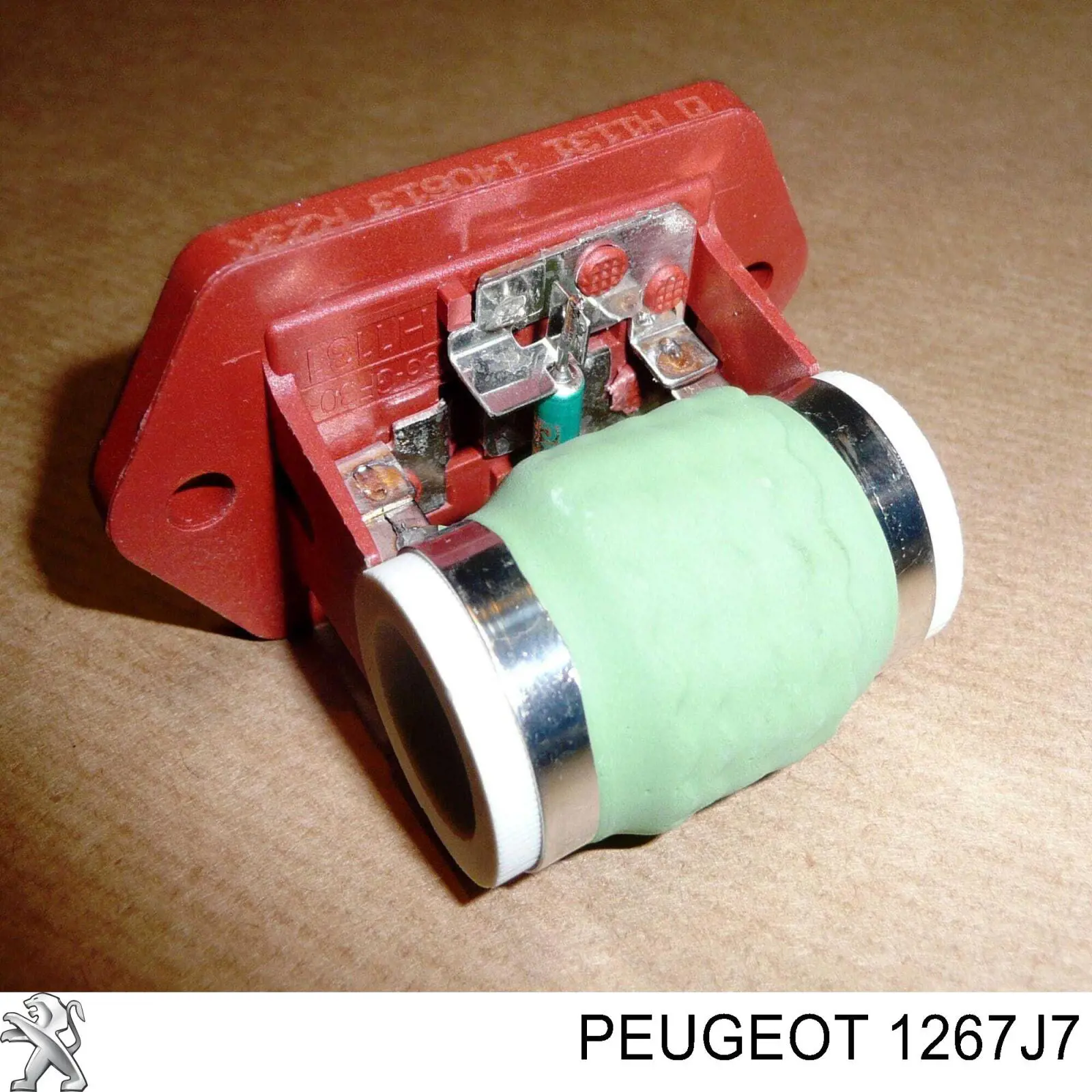 1267J7 Peugeot/Citroen resistencia de calefacción