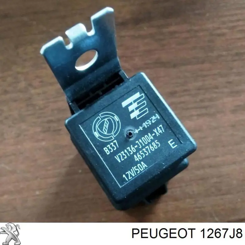 1267J8 Peugeot/Citroen relé, ventilador de habitáculo