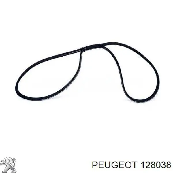 128038 Peugeot/Citroen correa trapezoidal