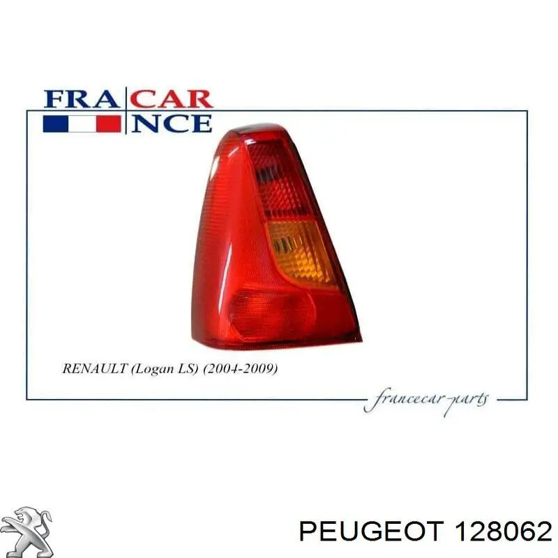 1280 62 Peugeot/Citroen correa trapezoidal