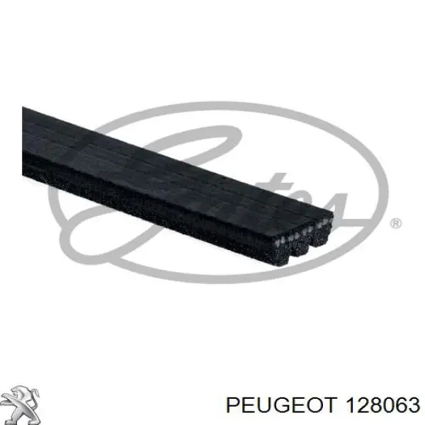 128063 Peugeot/Citroen correa trapezoidal