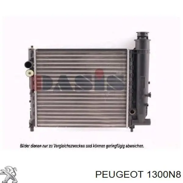 1300N8 Peugeot/Citroen radiador