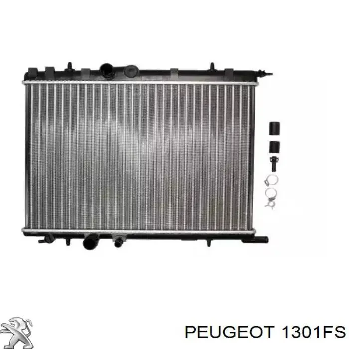 Radiador de água Peugeot 406 8C