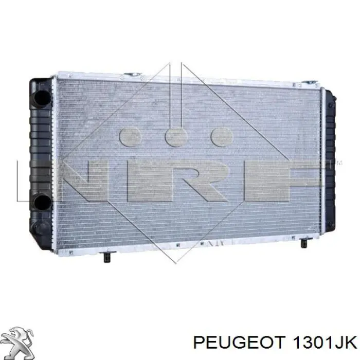 1301JK Peugeot/Citroen radiador refrigeración del motor