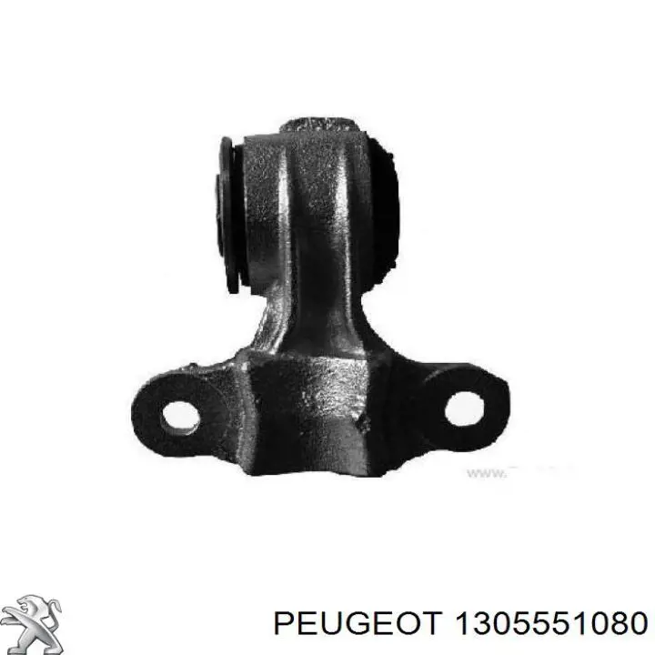 1305551080 Peugeot/Citroen silentblock de suspensión delantero inferior