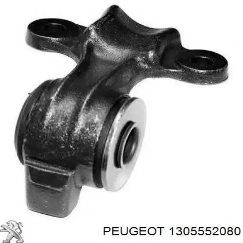 1305552080 Peugeot/Citroen silentblock de suspensión delantero inferior