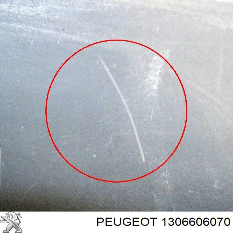 Moldura de puerta corredera 1306606070 Peugeot/Citroen