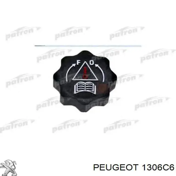 1306C6 Peugeot/Citroen tapón de expansión de refrigerante/anticongelante