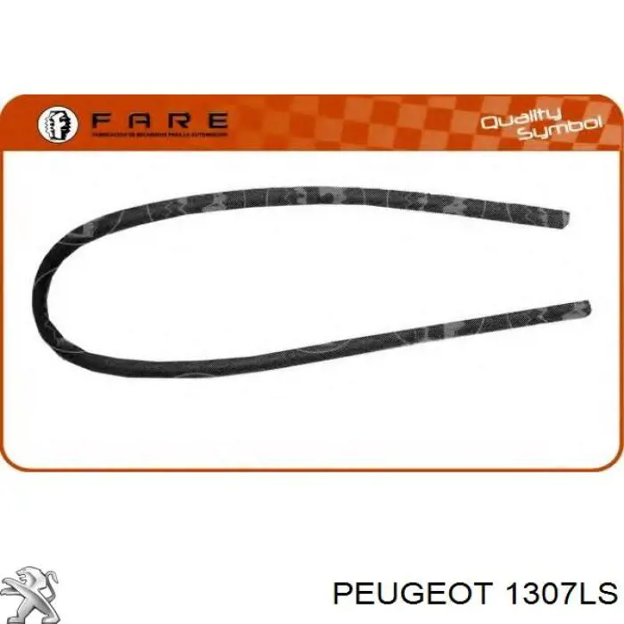 1307LS Peugeot/Citroen tubería de radiador, tuberia flexible calefacción, superior