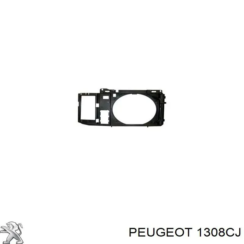 1308CK Peugeot/Citroen soporte de radiador completo