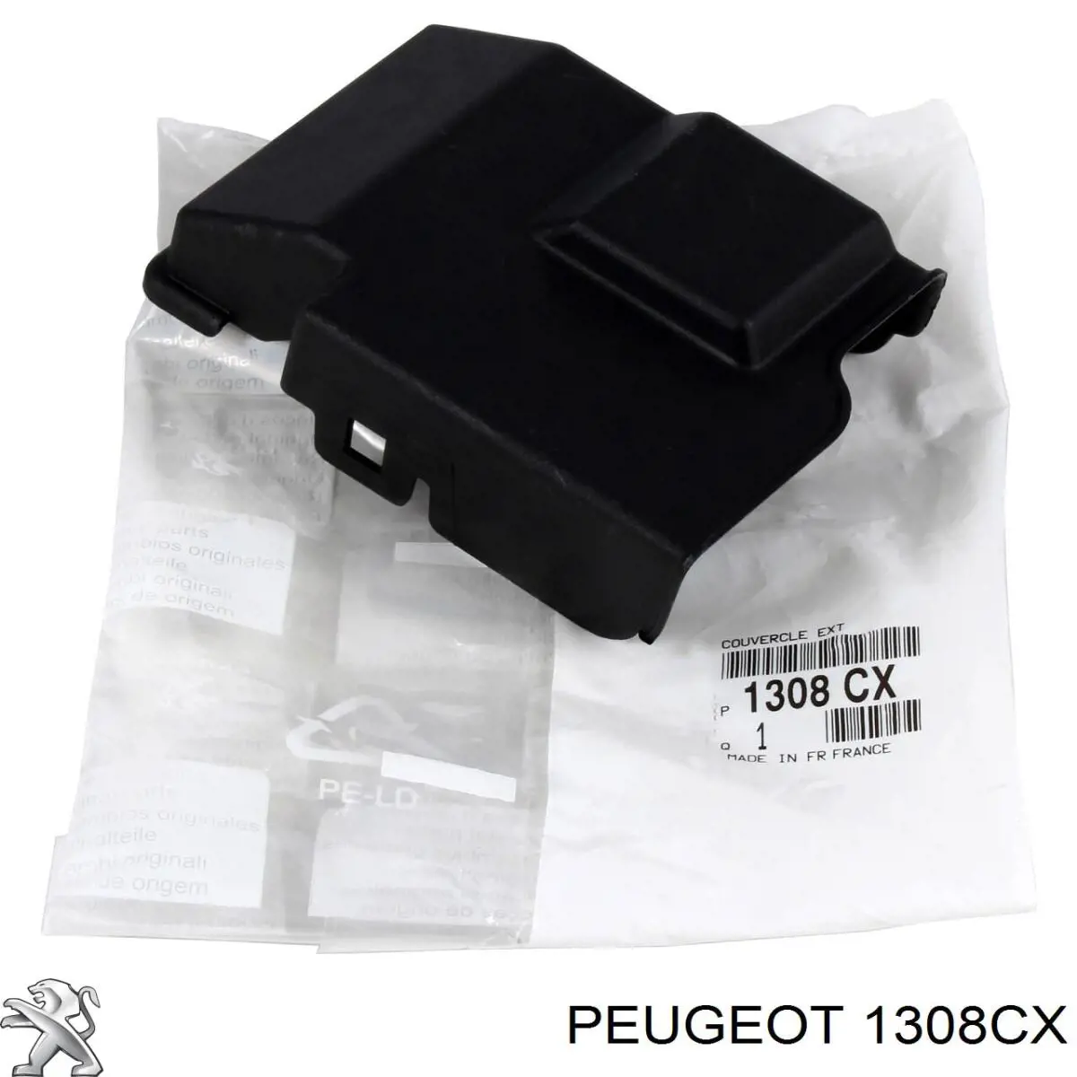 1308CX Peugeot/Citroen Tapa de la caja de fusibles