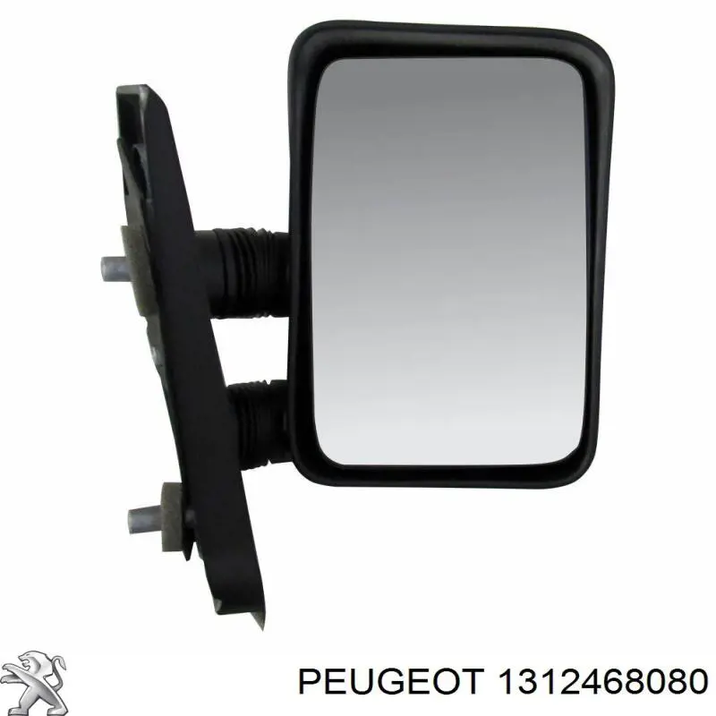 1312468080 Peugeot/Citroen espejo retrovisor derecho
