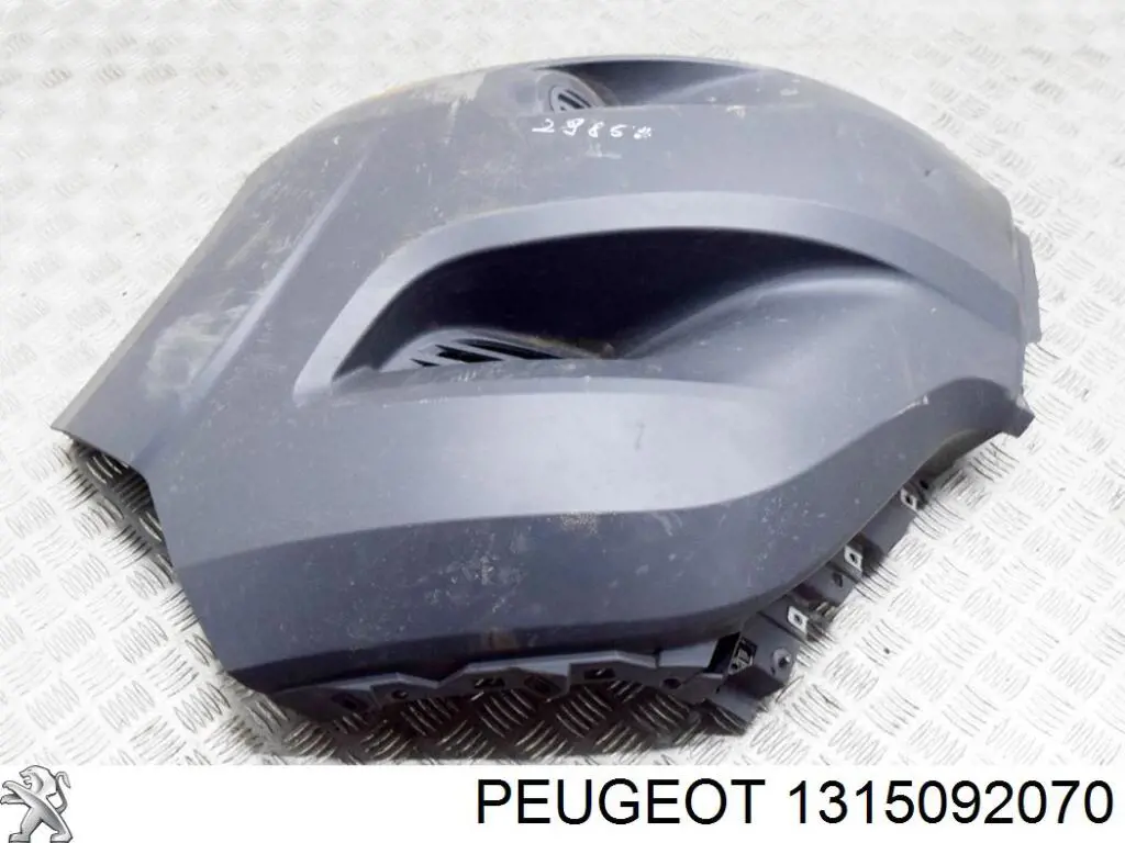 Parachoques delantero, parte izquierda 1315092070 Peugeot/Citroen