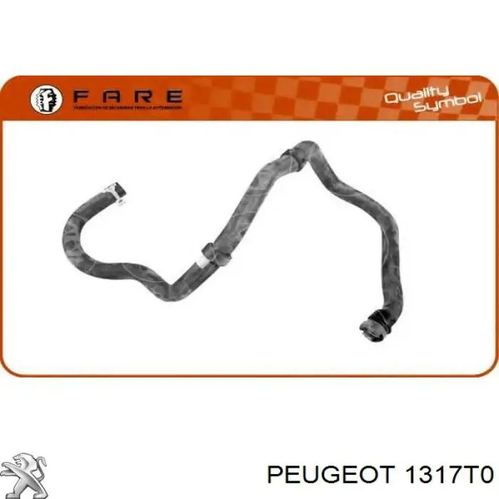 Comprar 1317T0 Peugeot/Citroen Manguera inferior del vaso de expansión