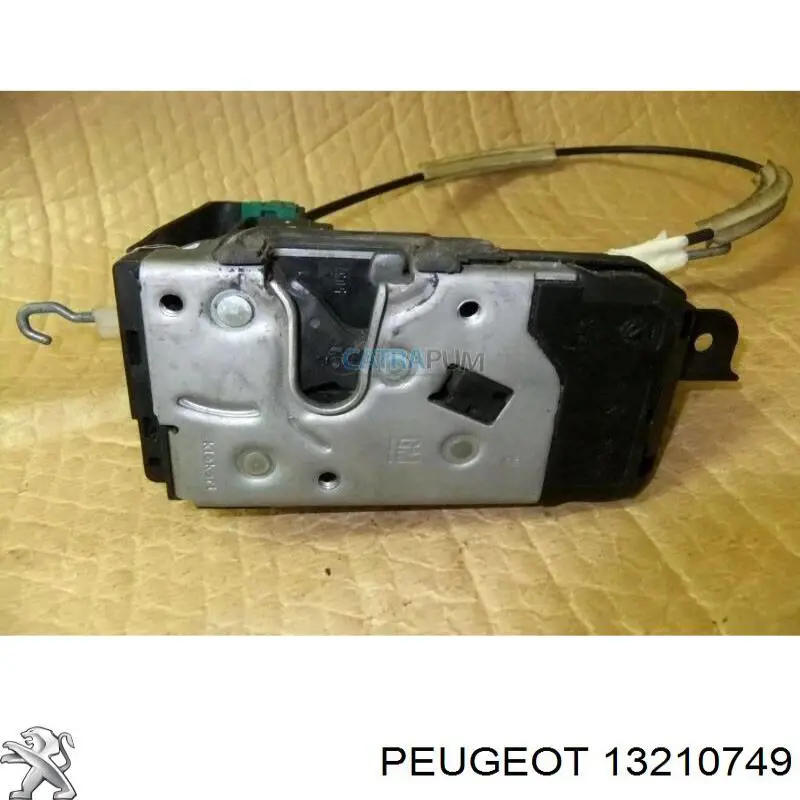 13210749 Peugeot/Citroen cerradura de puerta delantera derecha