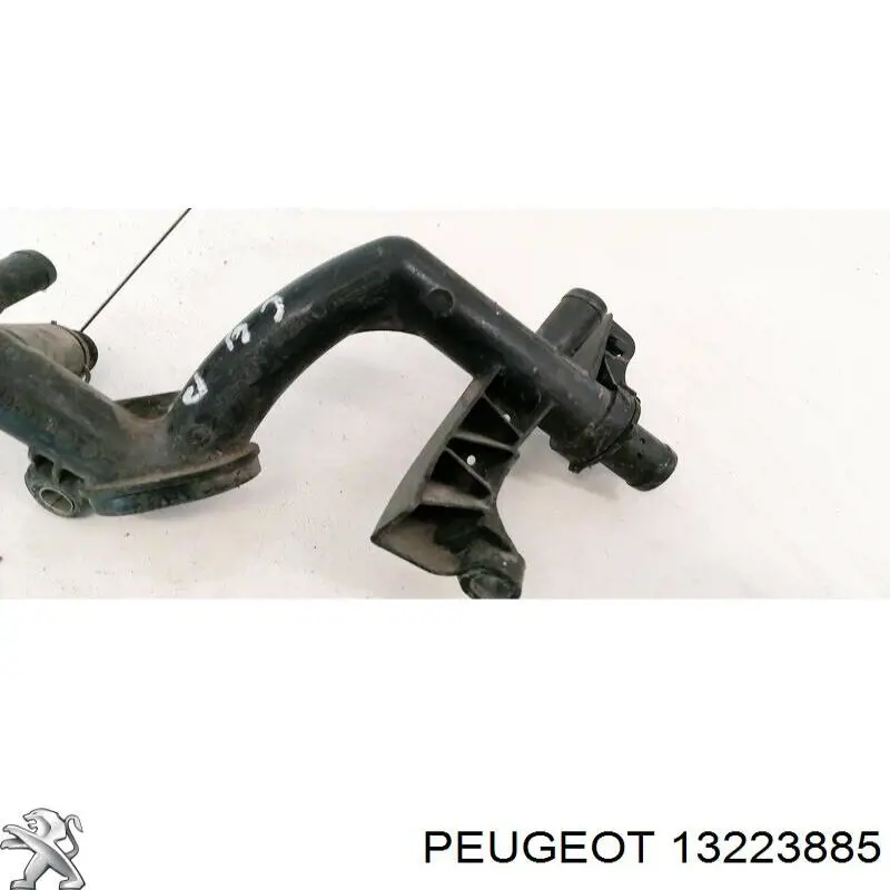 Manguera de radiador arriba Opel 1337829