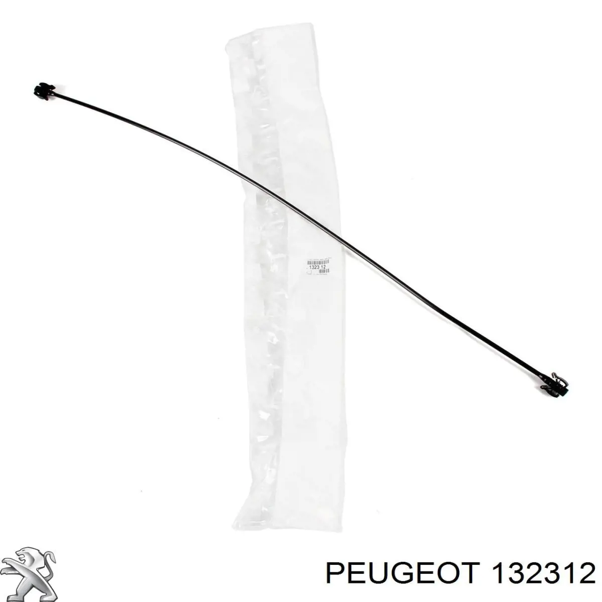 132312 Peugeot/Citroen tubería de radiador, tuberia flexible calefacción, superior