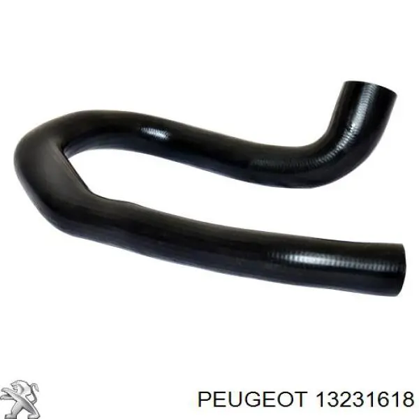 13231618 Peugeot/Citroen tubo flexible de aire de sobrealimentación inferior