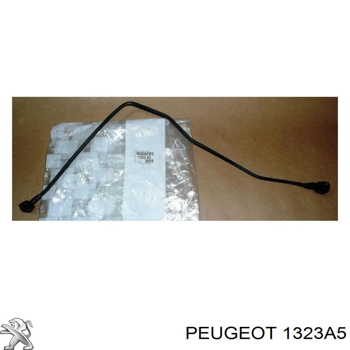1323A5 Peugeot/Citroen tubería de radiador, tuberia flexible calefacción, superior
