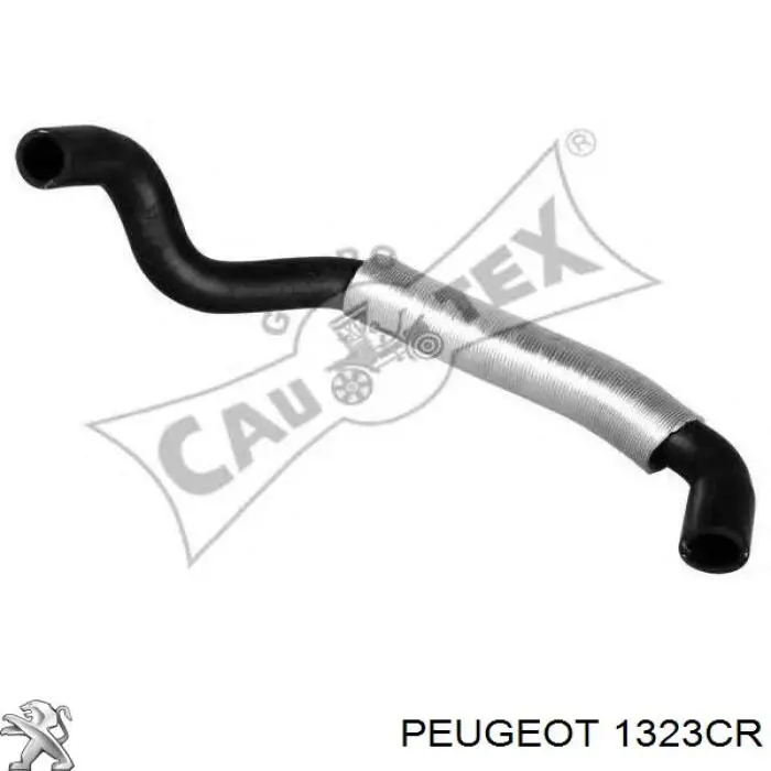 1323CR Peugeot/Citroen manguera (conducto del sistema de refrigeración)