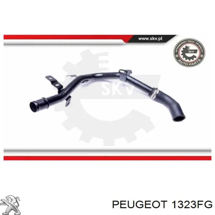Comprar 1323FG Peugeot/Citroen Manguera del termostato