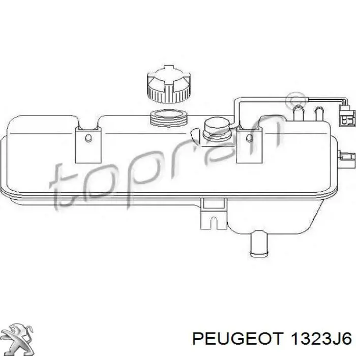 Botella expansion Peugeot/Citroen 1323J6 precio, desde 40,25 EUR