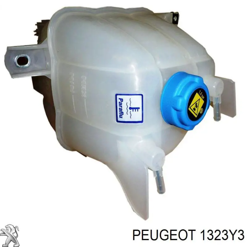 1323Y3 Peugeot/Citroen vaso de expansión, refrigerante