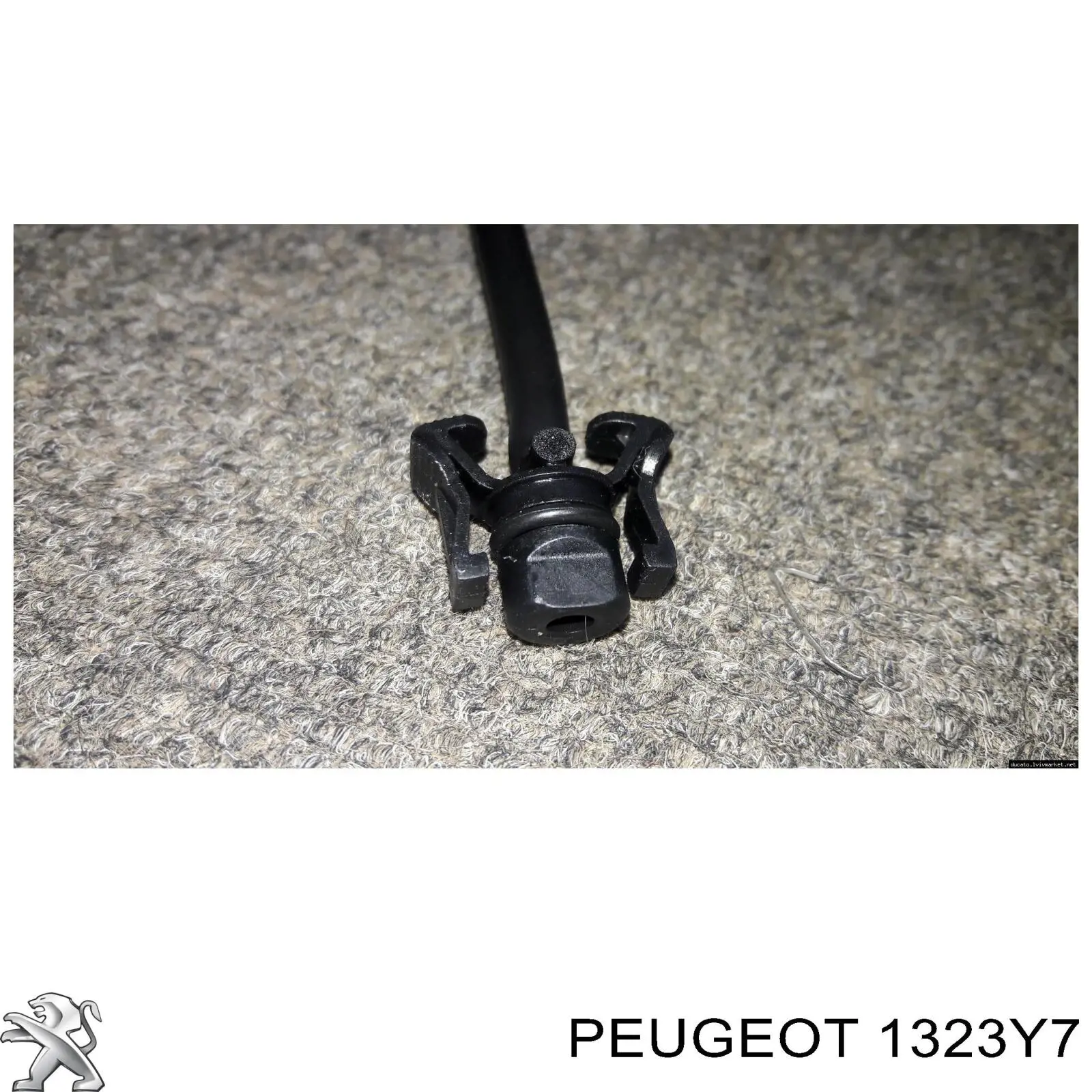 Tubería de radiador, tuberia flexible calefacción, superior para Peugeot 807 (E)