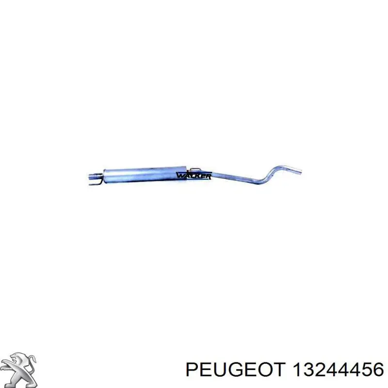 Silenciador central Opel 5852261 precio, desde 74,38 EUR