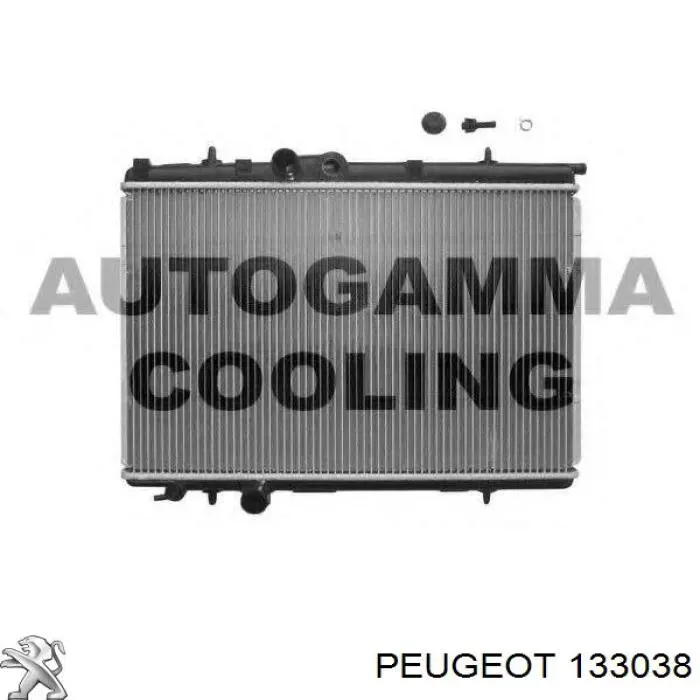 133038 Peugeot/Citroen radiador
