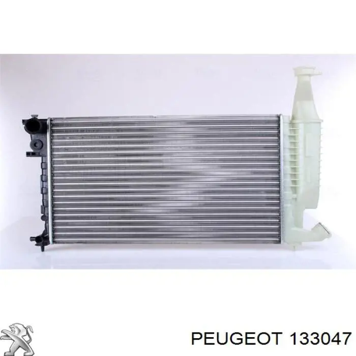 133047 Peugeot/Citroen radiador