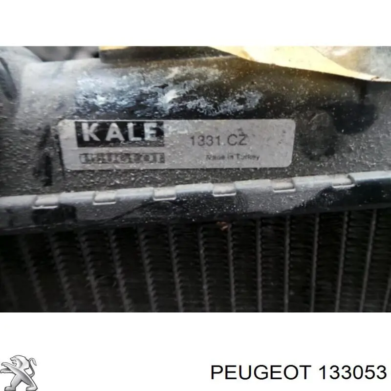 133053 Peugeot/Citroen radiador