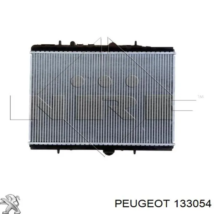 133054 Peugeot/Citroen radiador