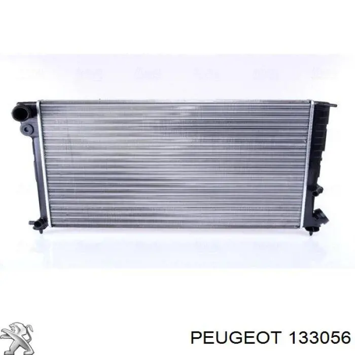 133056 Peugeot/Citroen radiador