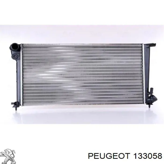 133058 Peugeot/Citroen radiador
