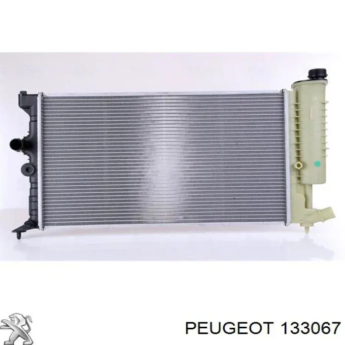 133067 Peugeot/Citroen radiador